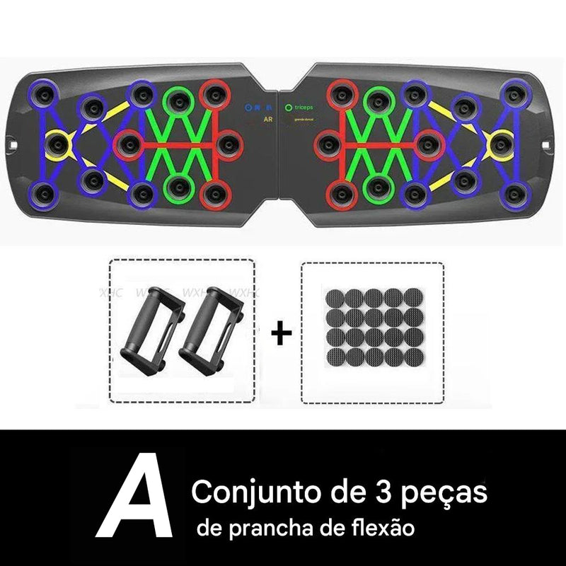 Estação de Flexões 21 em 1