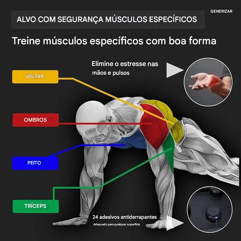 Estação de Flexões 21 em 1