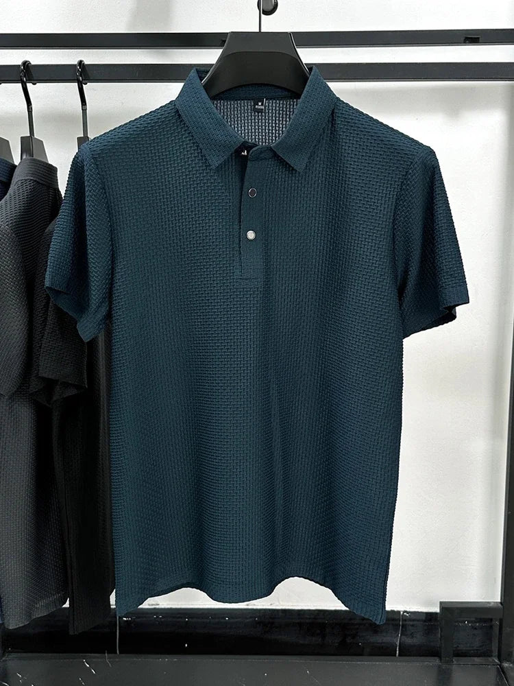 Camiseta Polo Masculina Ice Silk