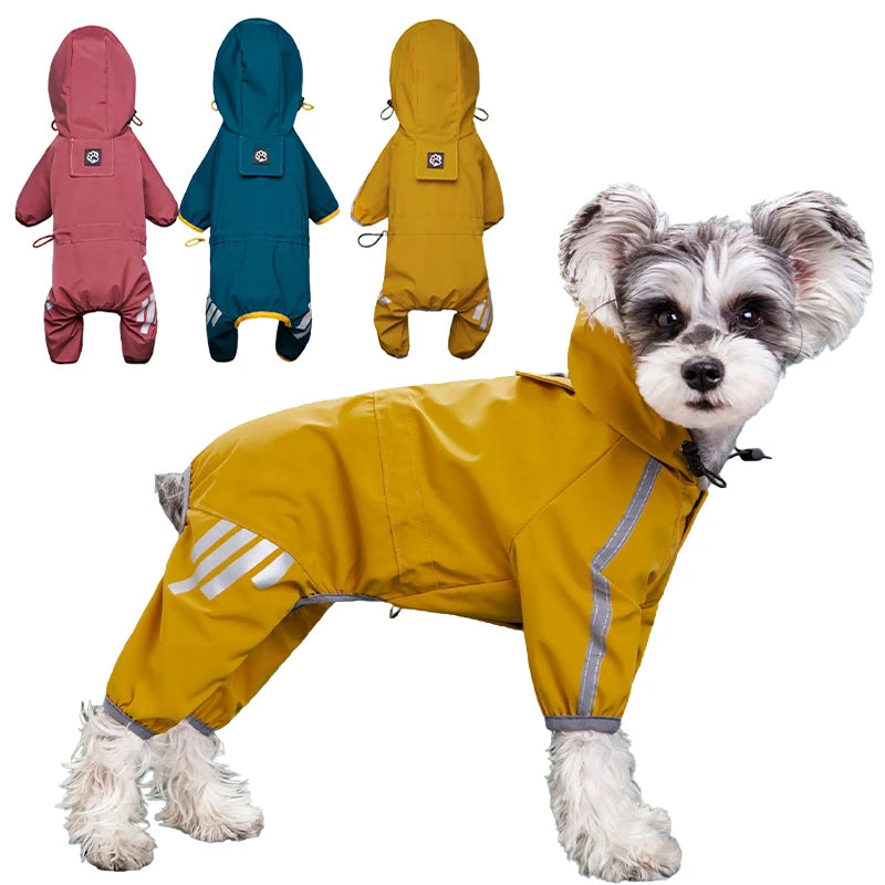 Capa de chuva para cães