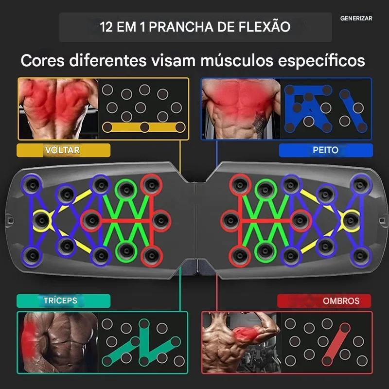 Estação de Flexões 21 em 1